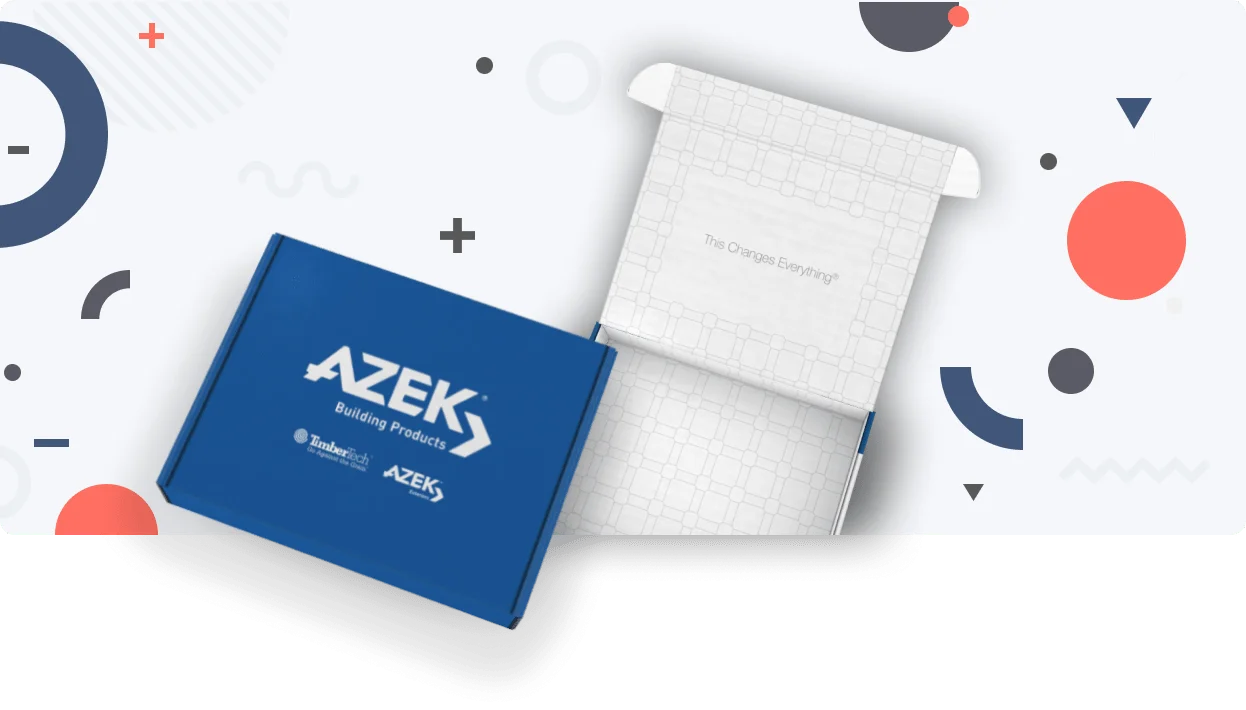 Custom branded sample packaging